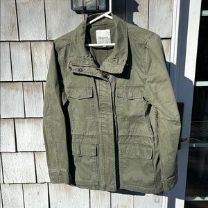 Madewell Olive Utility Jacket